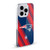 NFL New England Patriots Artwork Stripes Soft Gel Case for Apple iPhone 15 Plus