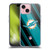 NFL Miami Dolphins Artwork Stripes Soft Gel Case for Apple iPhone 15