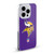 NFL Minnesota Vikings Logo Plain Soft Gel Case for Apple iPhone 15 Pro Max