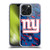 NFL New York Giants Logo Camou Soft Gel Case for Apple iPhone 15 Pro Max