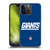NFL New York Giants Logo Distressed Look Soft Gel Case for Apple iPhone 15 Pro Max