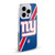 NFL New York Giants Logo Stripes Soft Gel Case for Apple iPhone 15 Pro Max & MagSafe