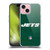 NFL New York Jets Logo Distressed Look Soft Gel Case for Apple iPhone 15