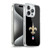 NFL New Orleans Saints Logo Plain Soft Gel Case for Apple iPhone 15 Pro & MagSafe
