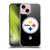 NFL Pittsburgh Steelers Logo Plain Soft Gel Case for Apple iPhone 15