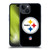 NFL Pittsburgh Steelers Logo Plain Soft Gel Case for Apple iPhone 15