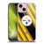 NFL Pittsburgh Steelers Artwork Stripes Soft Gel Case for Apple iPhone 15