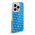 NFL Los Angeles Chargers Artwork Patterns Soft Gel Case for Apple iPhone 15 Pro Max & MagSafe