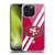 NFL San Francisco 49Ers Logo Stripes Soft Gel Case for Apple iPhone 15 Pro Max