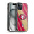 NFL San Francisco 49ers Artwork Stripes Soft Gel Case for Apple iPhone 15 Plus