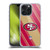NFL San Francisco 49ers Artwork Stripes Soft Gel Case for Apple iPhone 15 Pro Max