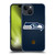 NFL Seattle Seahawks Logo Football Soft Gel Case for Apple iPhone 15