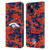 NFL Denver Broncos Graphics Digital Camouflage Leather Book Wallet Case Cover For Apple iPhone 15