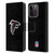 NFL Atlanta Falcons Logo Plain Leather Book Wallet Case Cover For Apple iPhone 15 Pro