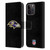 NFL Baltimore Ravens Logo Plain Leather Book Wallet Case Cover For Apple iPhone 15 Pro Max