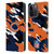 NFL Chicago Bears Logo Camou Leather Book Wallet Case Cover For Apple iPhone 15 Pro