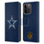 NFL Dallas Cowboys Logo Football Leather Book Wallet Case Cover For Apple iPhone 15 Pro