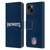 NFL New England Patriots Logo Distressed Look Leather Book Wallet Case Cover For Apple iPhone 15