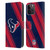 NFL Houston Texans Artwork Stripes Leather Book Wallet Case Cover For Apple iPhone 15 Pro Max