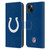 NFL Indianapolis Colts Logo Plain Leather Book Wallet Case Cover For Apple iPhone 15 Plus