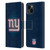 NFL New York Giants Artwork LED Leather Book Wallet Case Cover For Apple iPhone 15