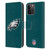 NFL Philadelphia Eagles Logo Plain Leather Book Wallet Case Cover For Apple iPhone 15 Pro Max