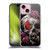 Sarah Richter Skulls Butterfly And Flowers Soft Gel Case for Apple iPhone 15