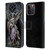 Sarah Richter Gothic Stone Angel With Skull Leather Book Wallet Case Cover For Apple iPhone 15 Pro Max