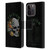 Trivium Graphics Skelly Flower Leather Book Wallet Case Cover For Apple iPhone 15 Pro