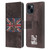 The Who Band Art Union Jack Distressed Look Leather Book Wallet Case Cover For Apple iPhone 15