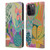 Suzanne Allard Floral Art Palm Heaven Leather Book Wallet Case Cover For Apple iPhone 15 Pro