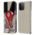 LouiJoverArt Red Ink Shoes Leather Book Wallet Case Cover For Apple iPhone 15 Pro Max