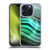 UtArt Malachite Emerald Glitter Gradient Soft Gel Case for Apple iPhone 15 Pro