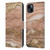 UtArt Wild Cat Marble Beige Gold Leather Book Wallet Case Cover For Apple iPhone 15 Plus