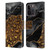 UtArt Wild Cat Marble Dark Gilded Leopard Leather Book Wallet Case Cover For Apple iPhone 15 Pro
