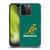Australia National Rugby Union Team Crest Plain Green Soft Gel Case for Apple iPhone 15 Pro