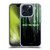 The Matrix Key Art Enter The Matrix Soft Gel Case for Apple iPhone 15 Pro