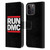 Run-D.M.C. Key Art Logo Leather Book Wallet Case Cover For Apple iPhone 15 Pro Max