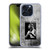 Willie Nelson Grunge Black And White Soft Gel Case for Apple iPhone 15 Pro