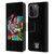 WWE Bret Hart Neon Art Leather Book Wallet Case Cover For Apple iPhone 15 Pro