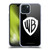 Warner Bros. Shield Logo Black Soft Gel Case for Apple iPhone 15 Plus