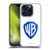 Warner Bros. Shield Logo White Soft Gel Case for Apple iPhone 15 Pro