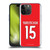 S.L. Benfica 2021/22 Players Home Kit Roman Yaremchuk Soft Gel Case for Apple iPhone 15 Pro Max