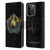 Hogwarts Legacy Graphics Golden Snidget Leather Book Wallet Case Cover For Apple iPhone 15 Pro
