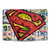 Superman DC Comics Logos And Comic Book Oversized Vinyl Sticker Skin Decal Cover for Apple MacBook Air 13.6" A2681 (2022)
