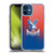Crystal Palace FC Crest Halftone Soft Gel Case for Apple iPhone 12 Mini & MagSafe
