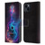 Wumples Cosmic Arts Guitar Leather Book Wallet Case Cover For Apple iPhone 15 Plus