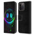 Wumples Cosmic Arts Drip Smiley Leather Book Wallet Case Cover For Apple iPhone 15 Pro Max