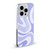 Kierkegaard Design Studio Art Modern Liquid Swirl Purple Soft Gel Case for Apple iPhone 15 Plus