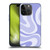 Kierkegaard Design Studio Art Modern Liquid Swirl Purple Soft Gel Case for Apple iPhone 15 Pro